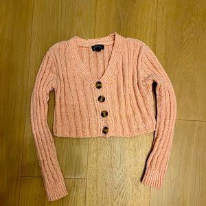 Art class cropped girls sweater. S
